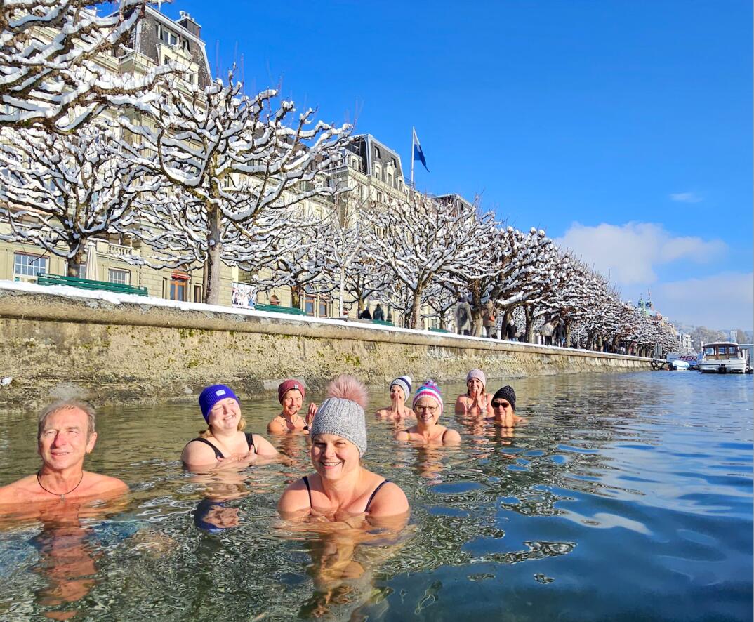 Eisbaden Vierwaldstättersee, Luzern City