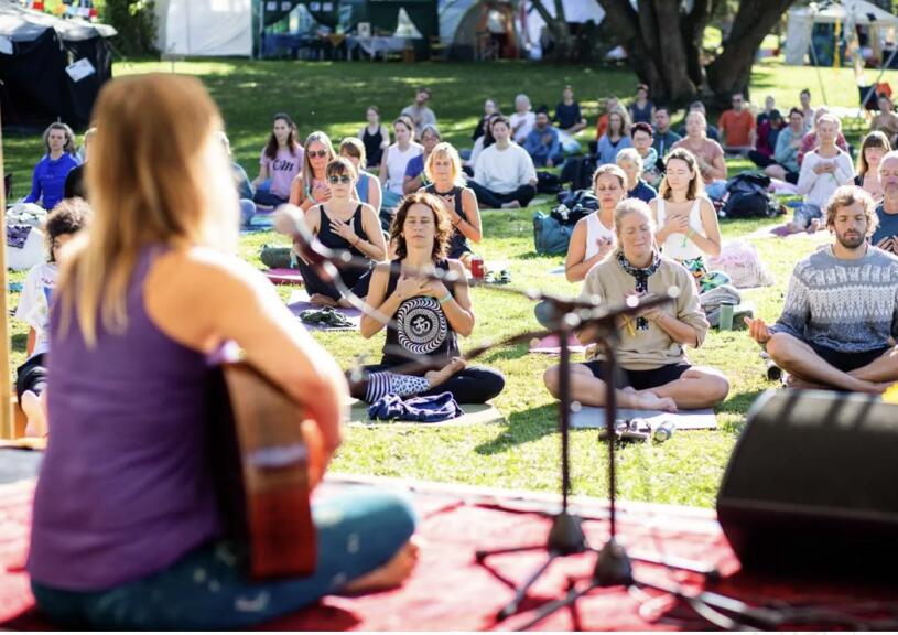 Yogafestival Bodensee im Sommer