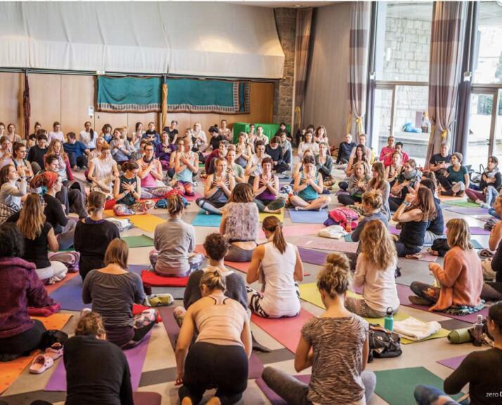 Yogafestival Bodensee im Frühling